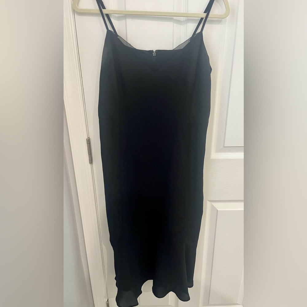 Banana Republic Elegant Black Slip Dress